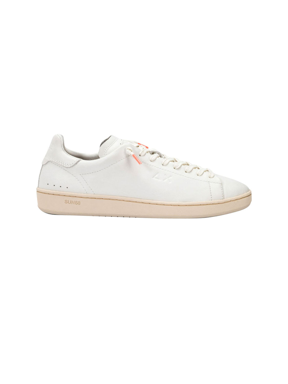 Sun68 Sneakers Uomo Urban Court Bianco panna