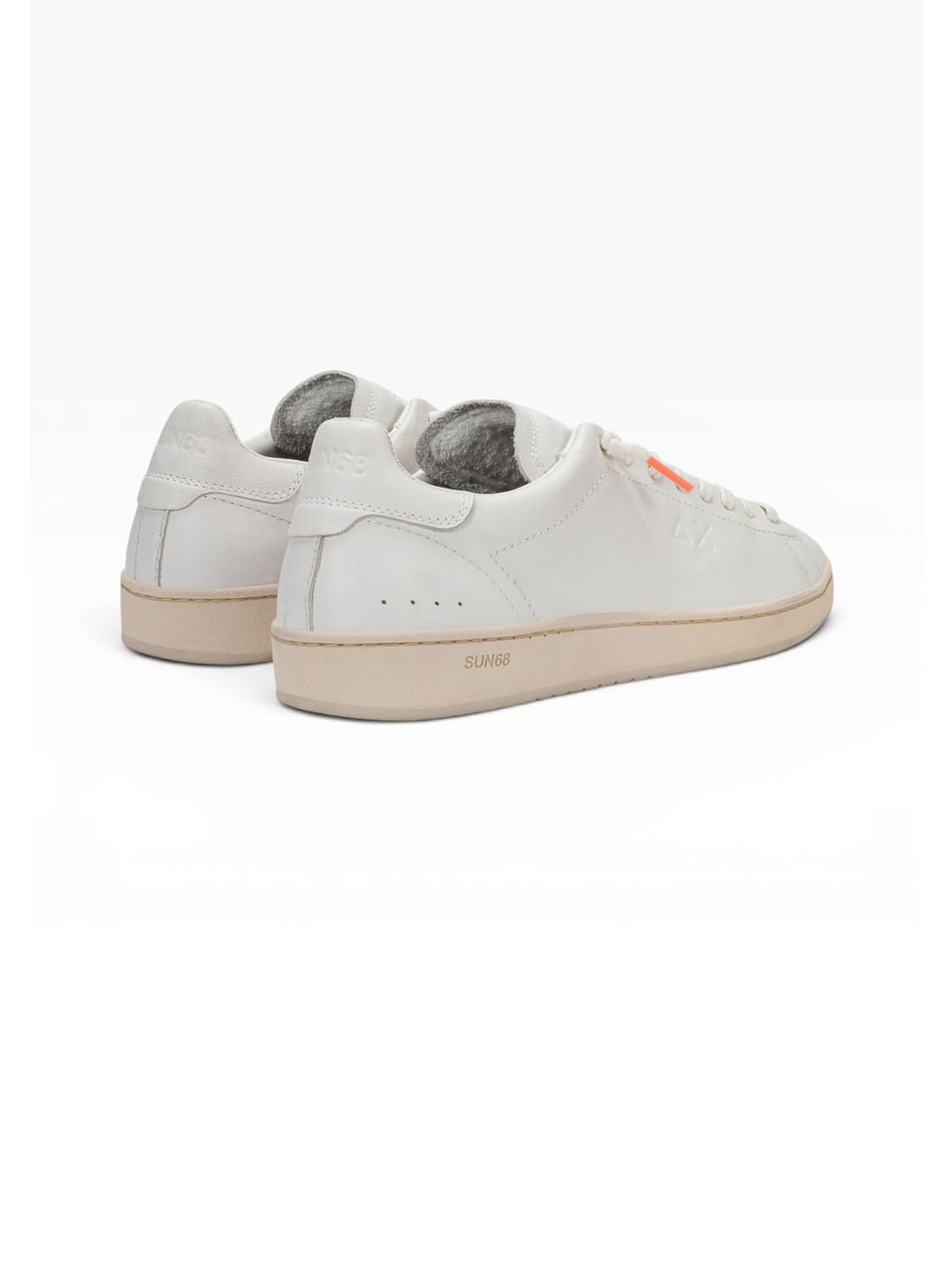 Sun68 Sneakers Uomo Urban Court Bianco panna