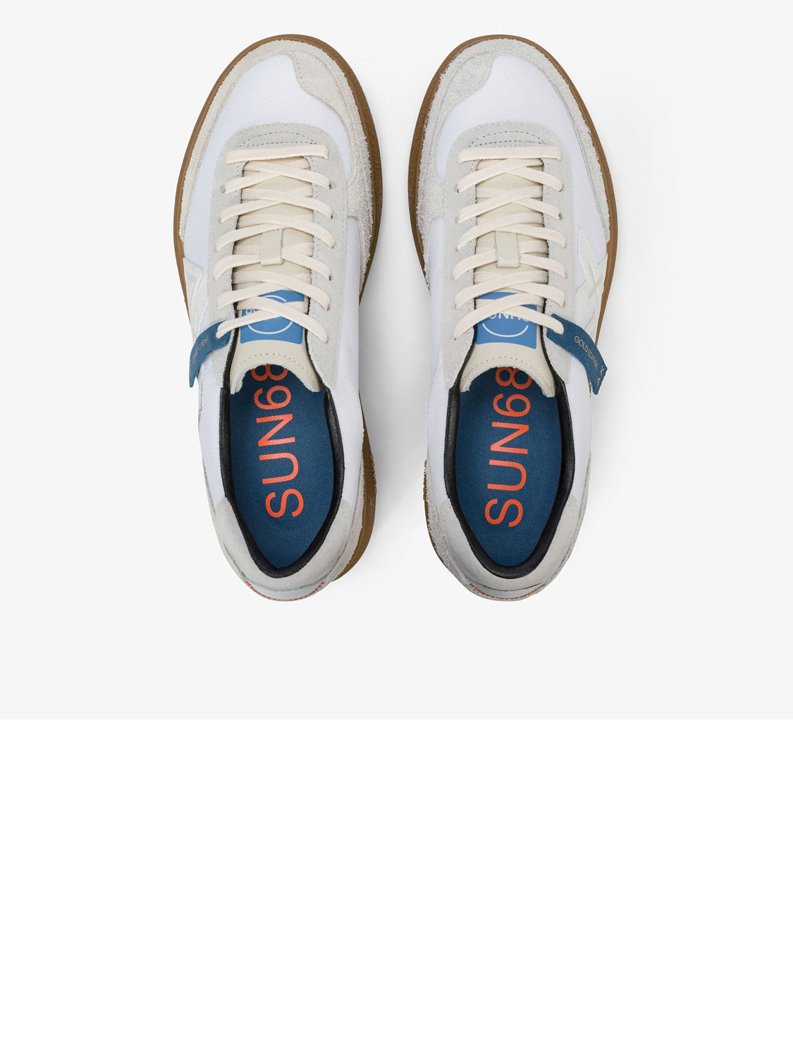 Sun68 Sneakers Uomo Luis Nylon Bianco