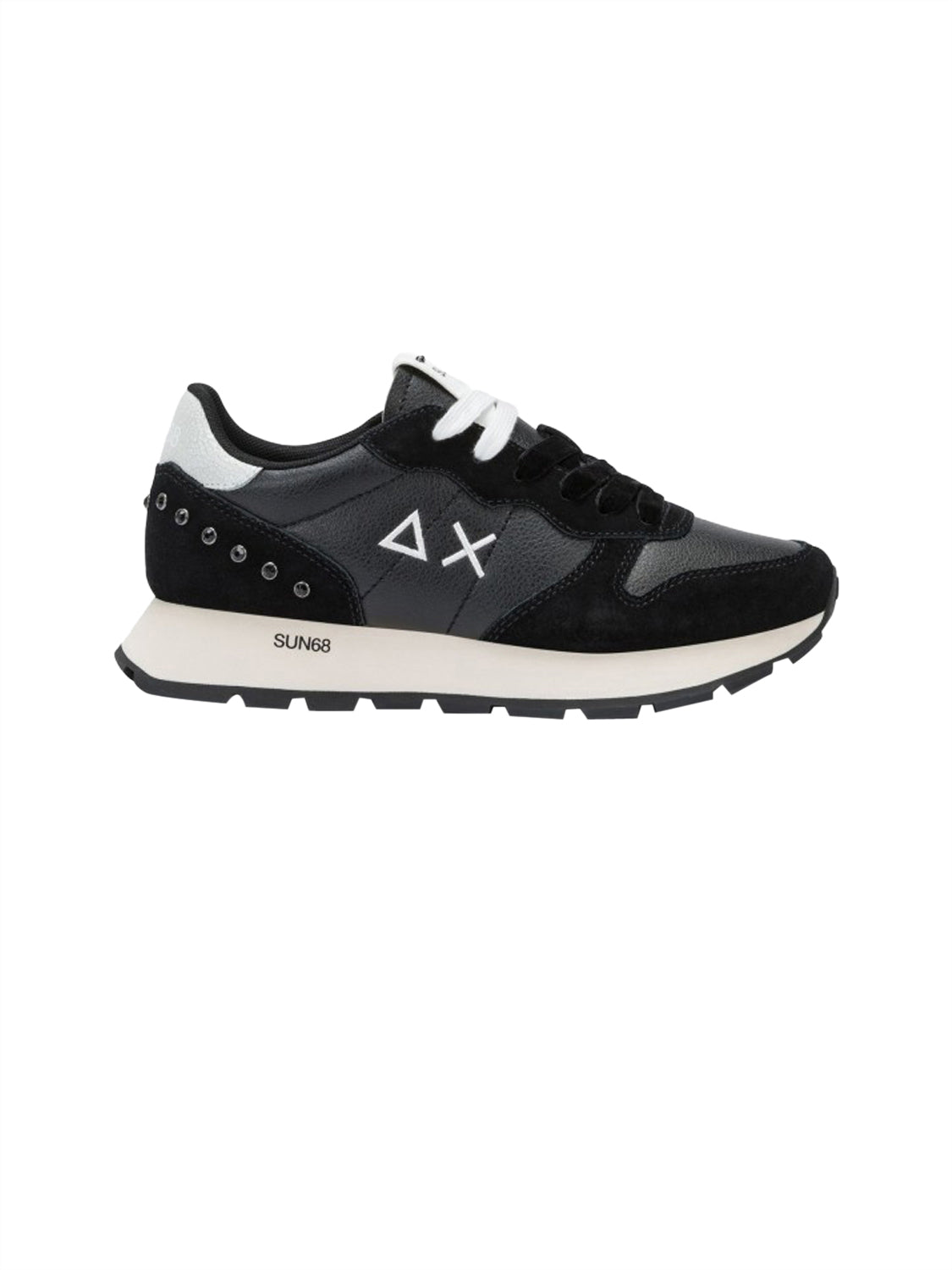 Sun68 Sneakers Donna Ally Studs Nero
