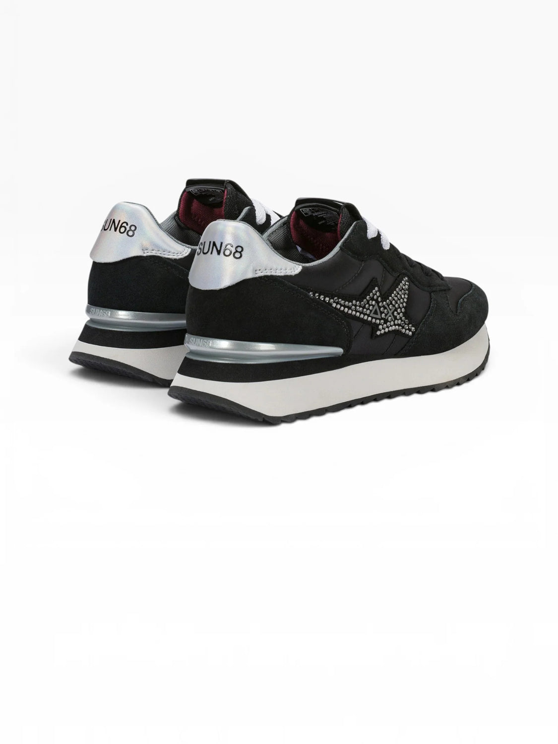Sun68 Sneakers Donna Stargirl Strass Nero