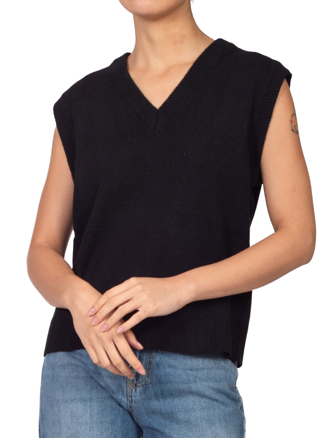 Tensione In Gilet Donna Nero