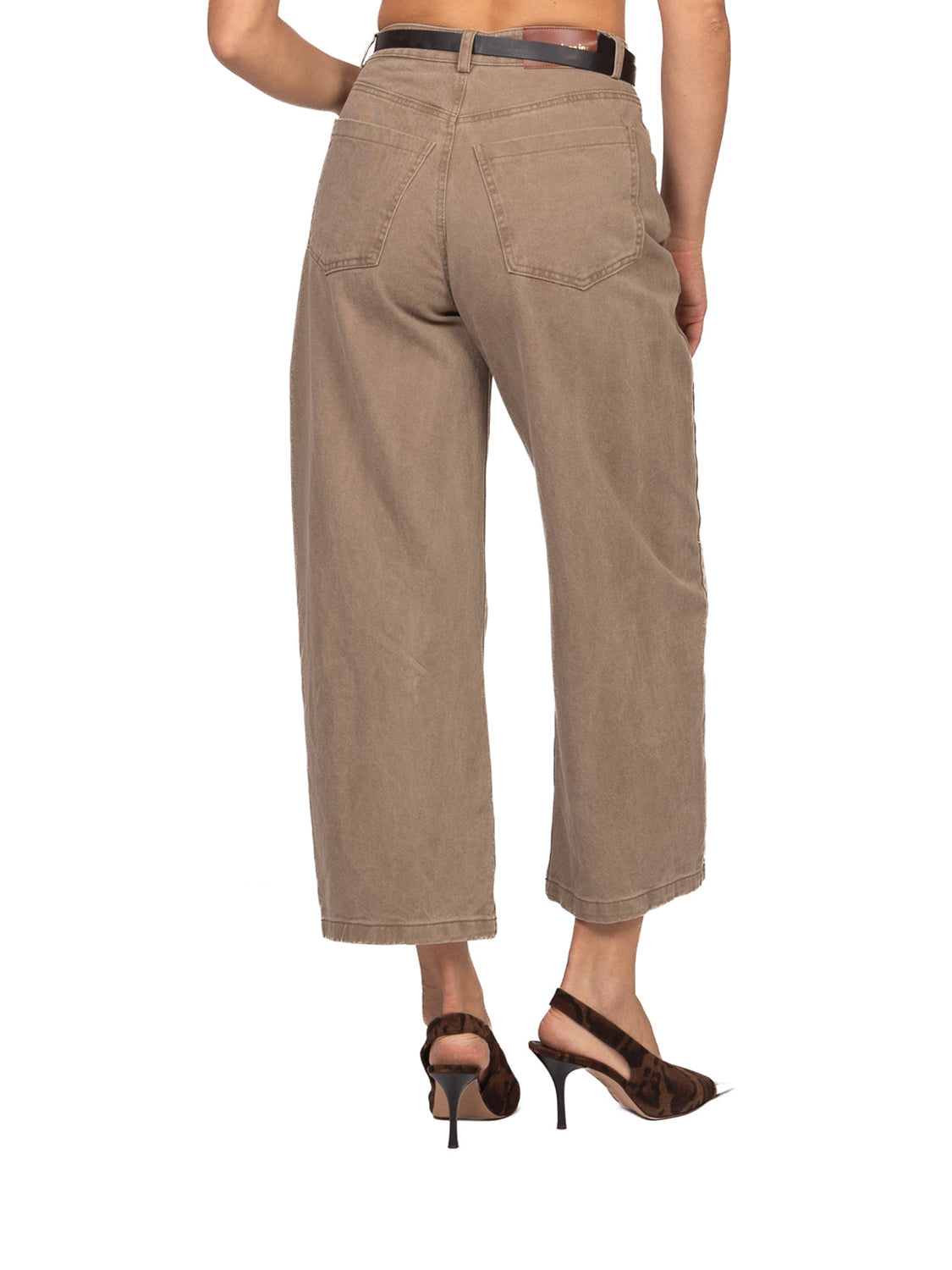 Tensione In Pantalone Donna Fango