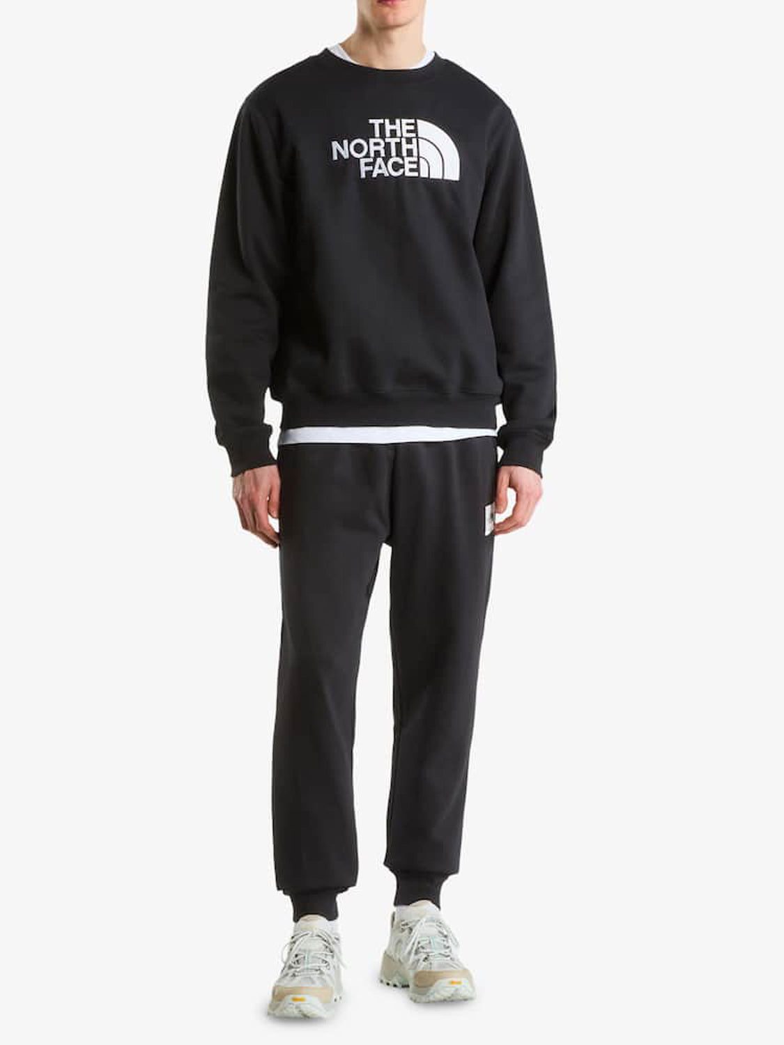 The North Face Felpa Girocollo Uomo Ess Dp Crew Nero