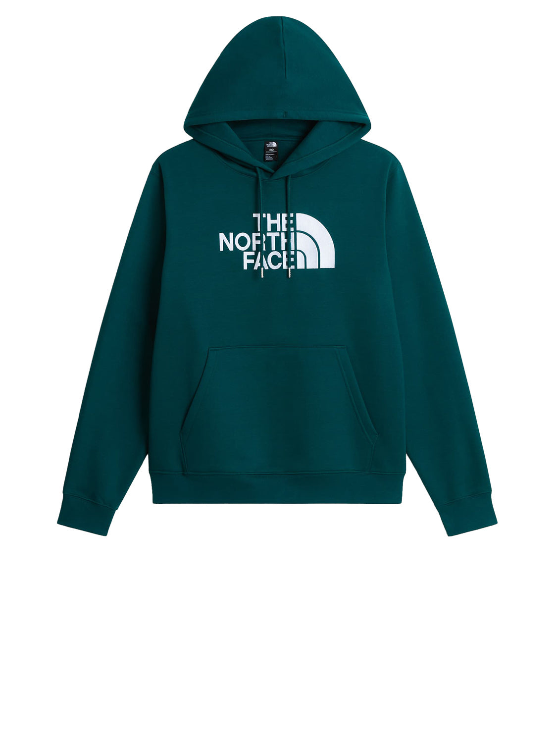The North Face Felpa Cappuccio Uomo Ess Dp Reg Hoodie Verde smeraldo