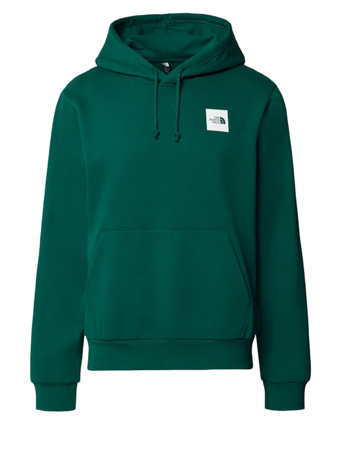 The North Face Felpa Cappuccio Uomo Box Reg Hd Verde smeraldo