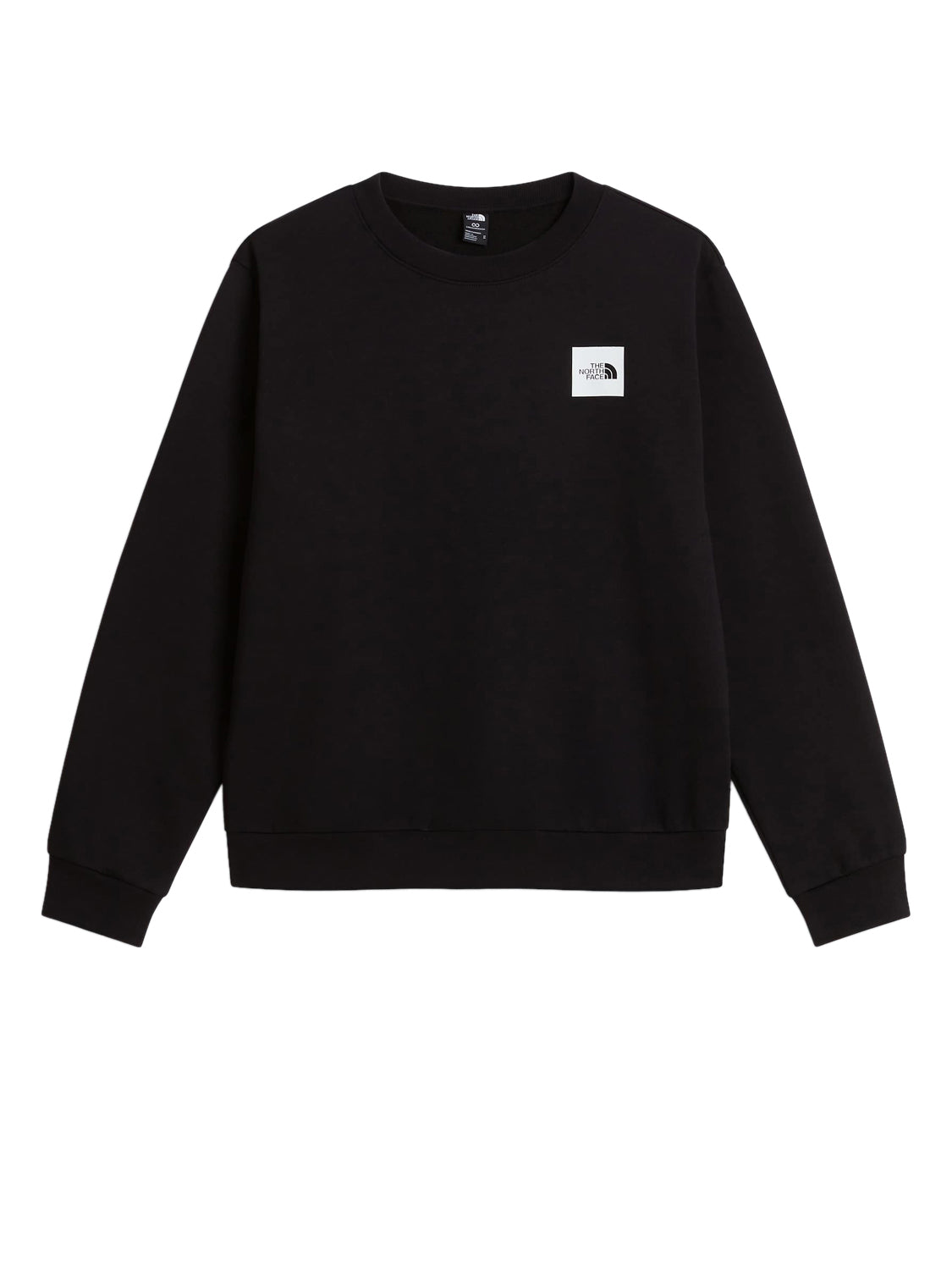 The North Face Felpa Girocollo Uomo Box Reg Crew Nero
