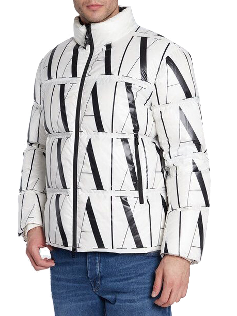 Armani Exchange Piumino Uomo Bianco Acquista su