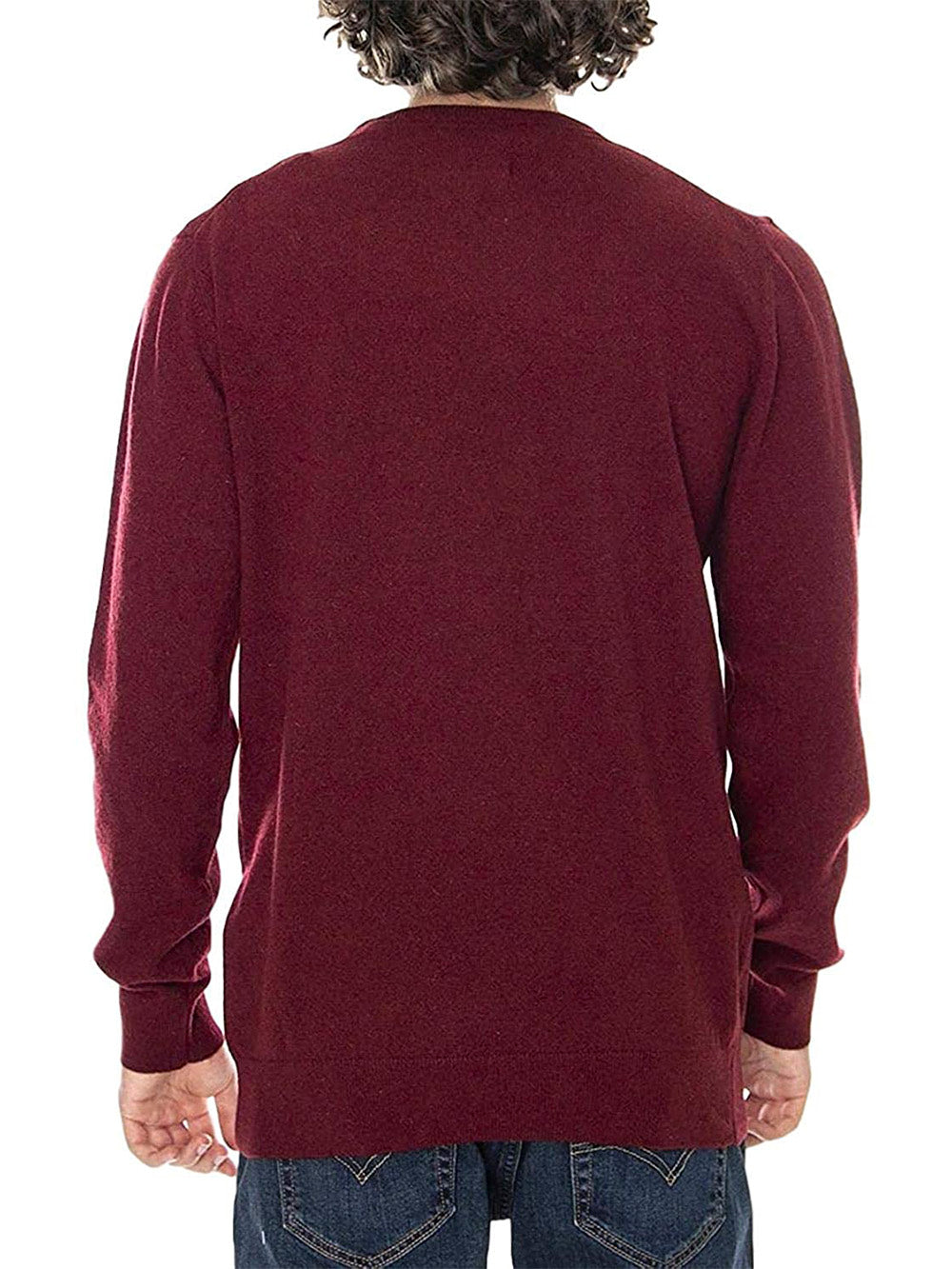 Pullover Uomo MKN0345 Rosso