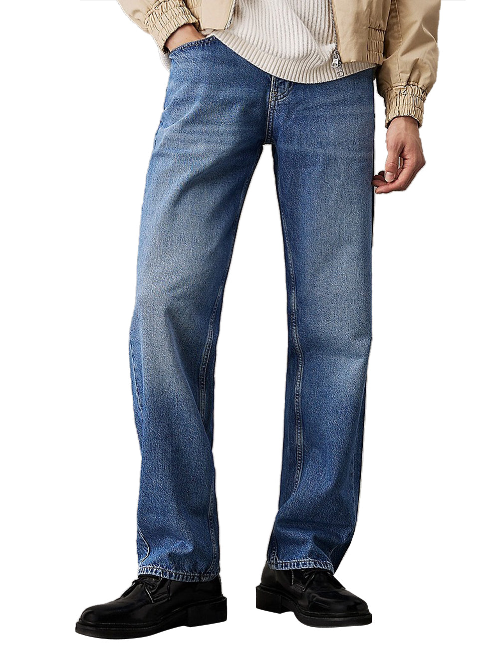 Jeans Regular Uomo Blu