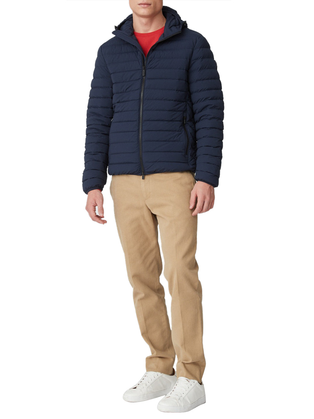 Ciesse Piumini Piumino Uomo Light Down Hoody Jacket Blu faimoda