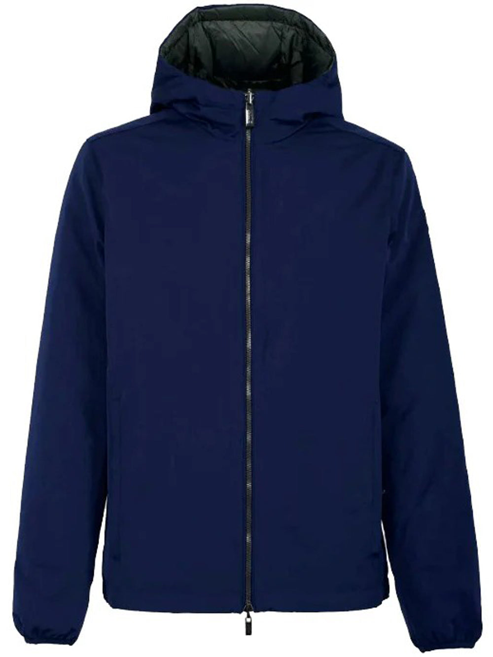 Piumino Uomo Light Down Hoody Reversible Blu