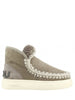 MOU Stivaletti Donna Eskimo sneaker bold glitter logo Grigio