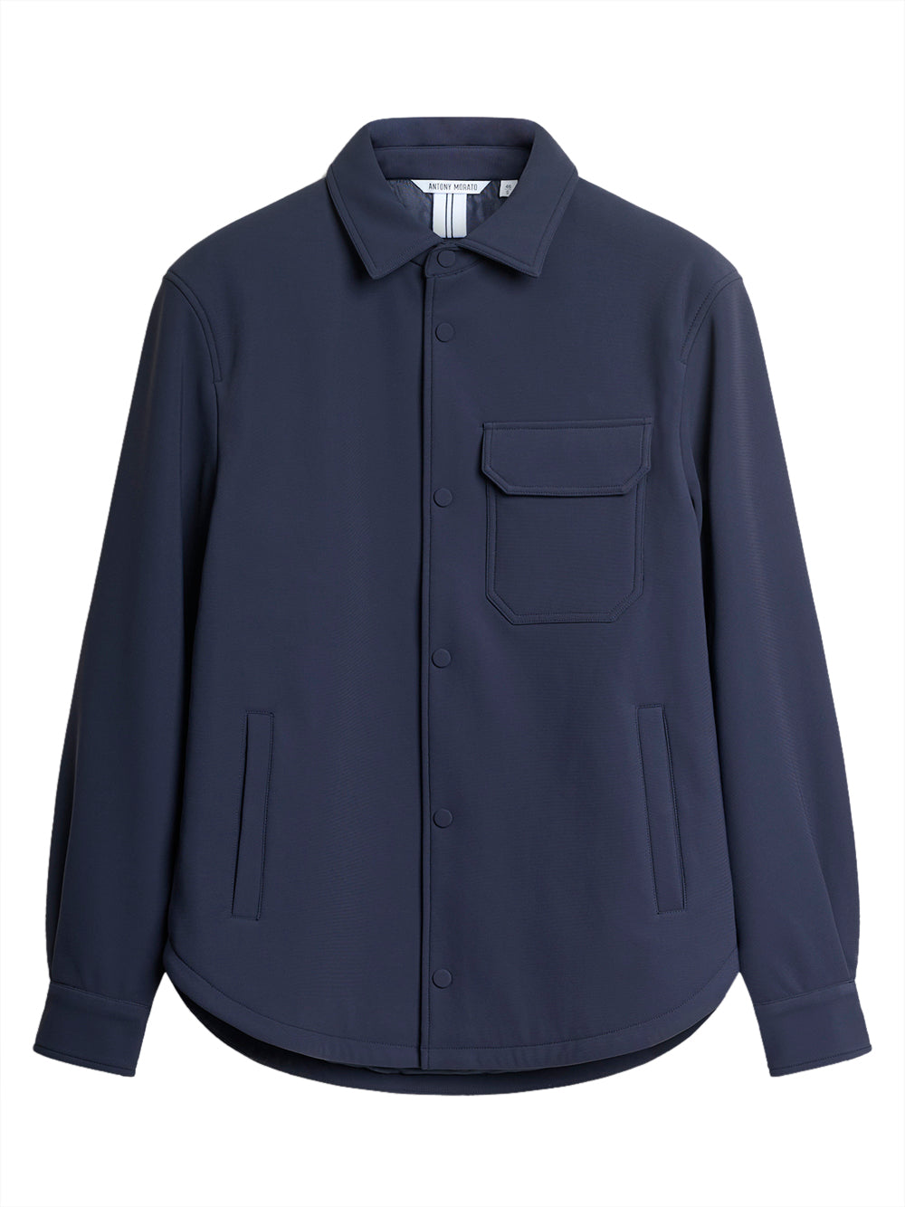 Antony Morato Camicia Casual Uomo MMSL00772-FA600297 Blu Faimoda