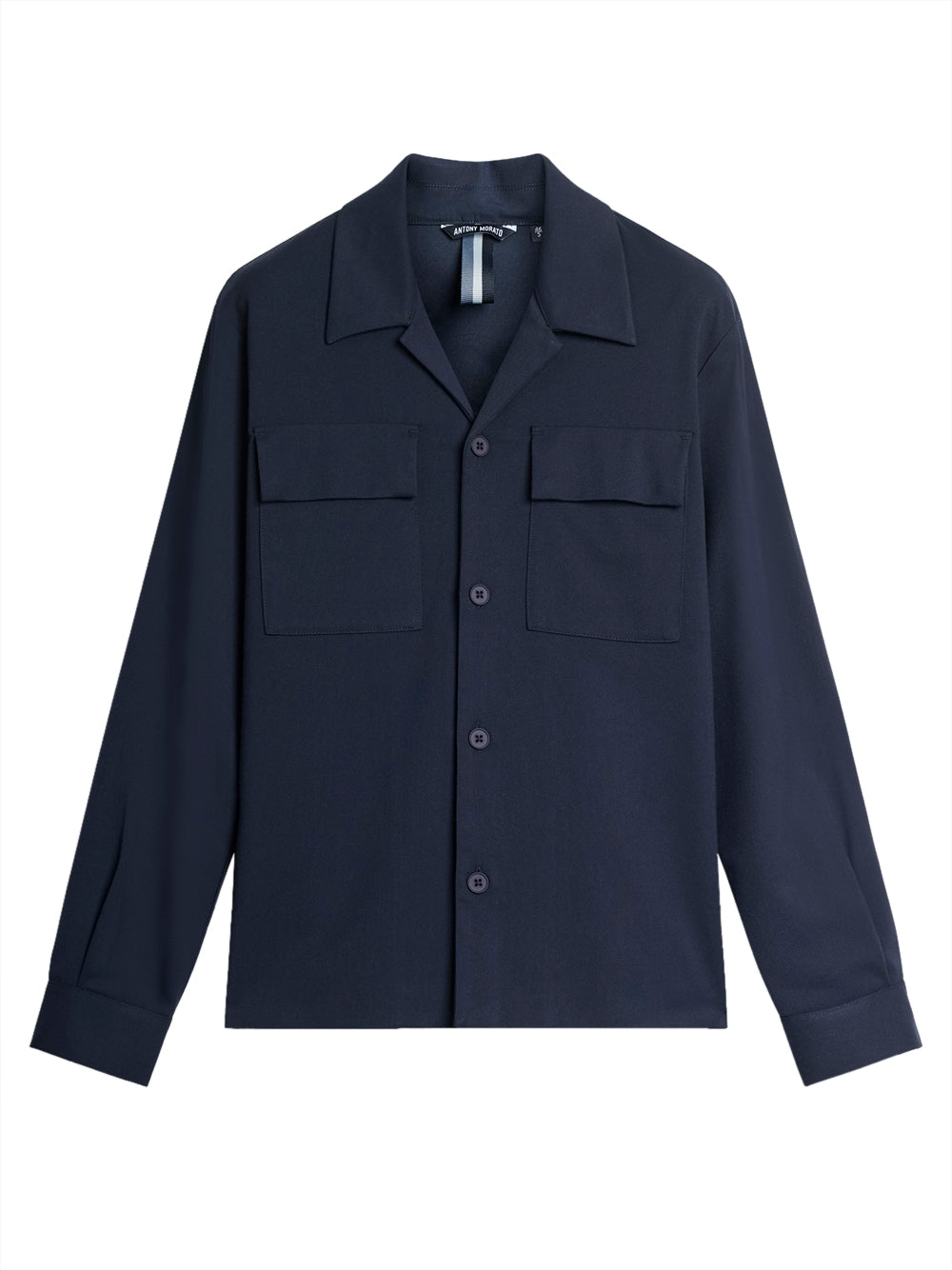 Antony Morato Camicia Casual Uomo MMSL00776-FA600260 Blu