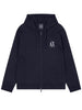 Armani Exchange Felpa con Zip Uomo Blu
