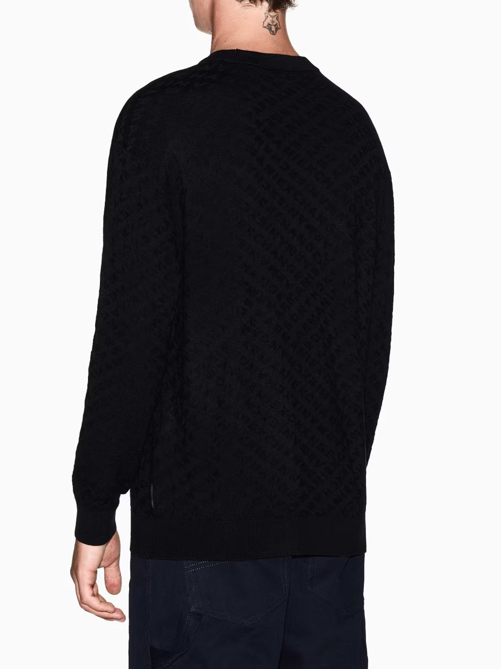 Armani Exchange Pullover Uomo XM001316 Nero