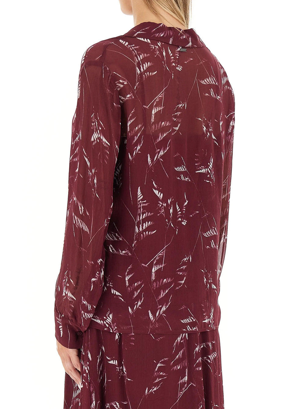 Camicia Casual Donna Rosso