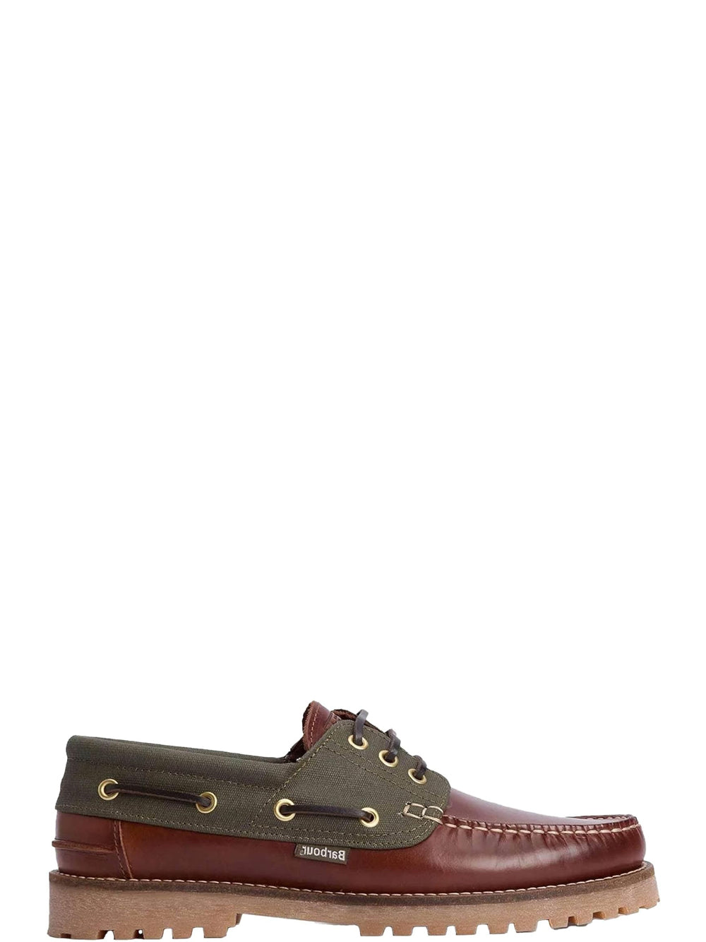Barbour Sneakers Uomo Deck Marrone
