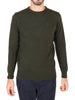 Barbour Pullover Uomo Essential Rubino