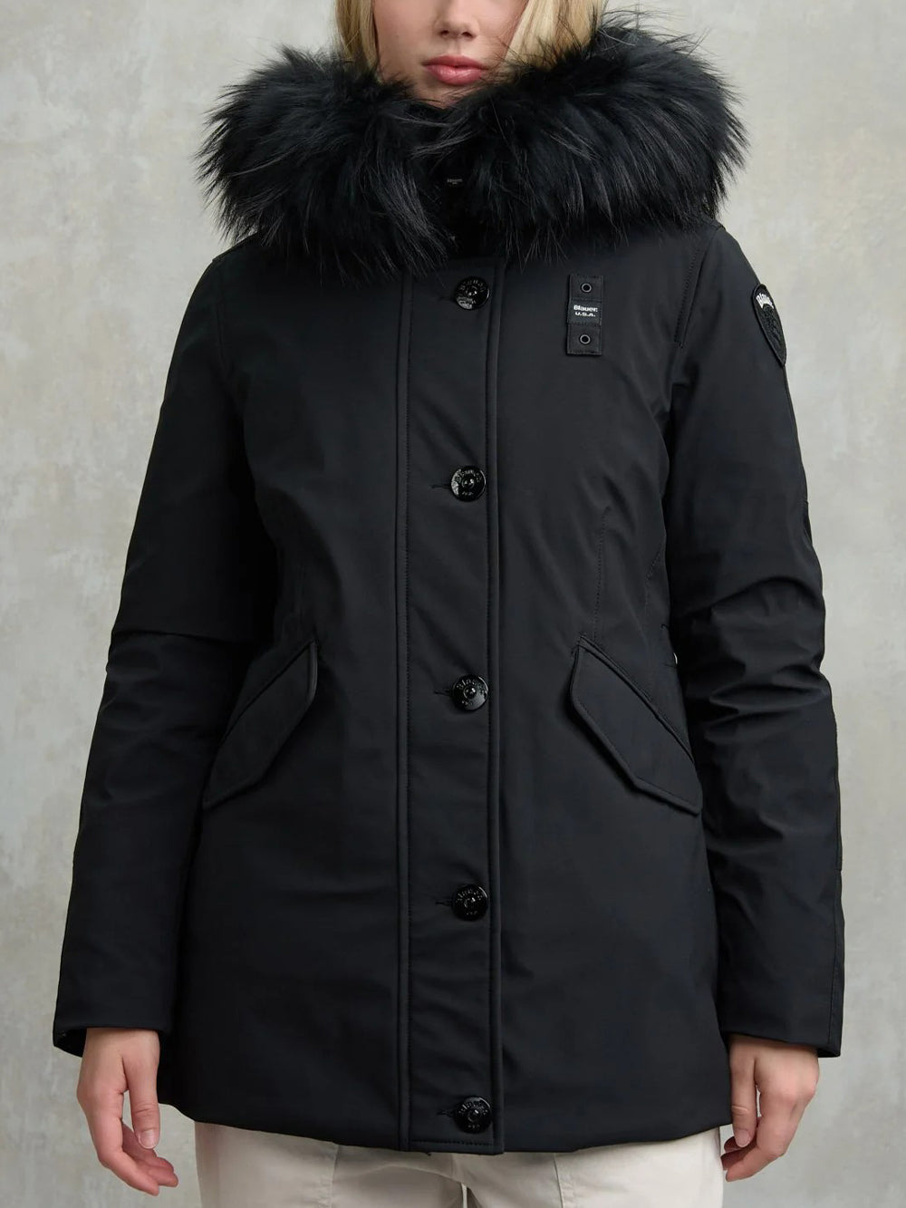 Blauer Giubbino Donna Irma Nero