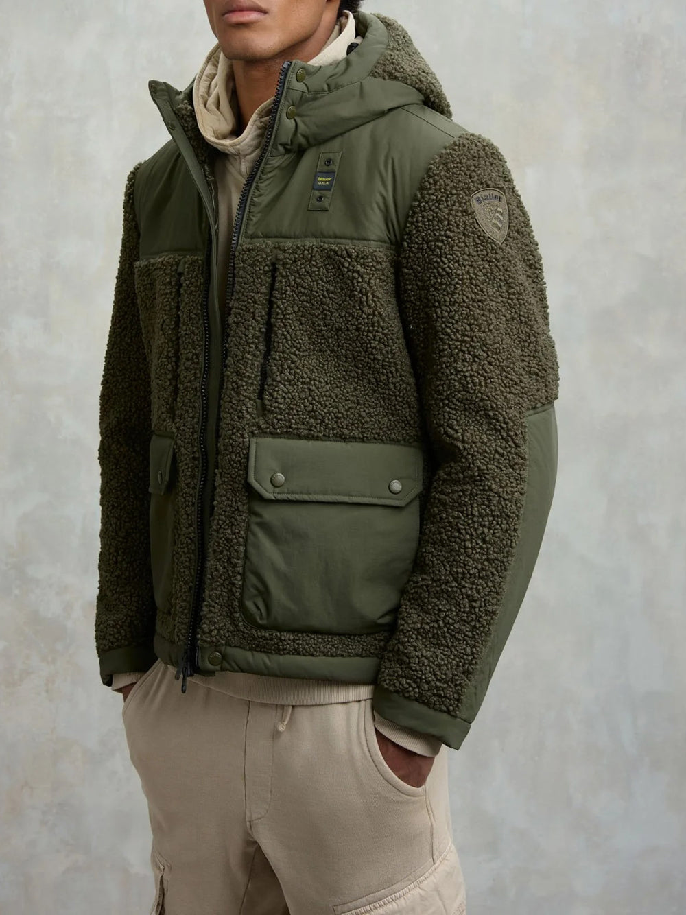 Blauer Giubbino Uomo Wilcock Verde bosco