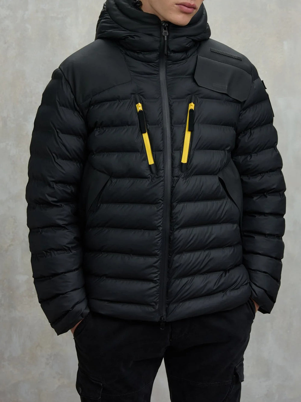 Blauer Giubbino Uomo Puffertech Nero