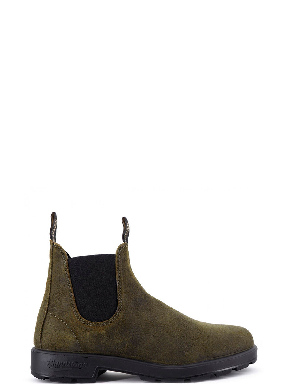 Stivaletti Uomo 1615 Dark Olive Suede Verde