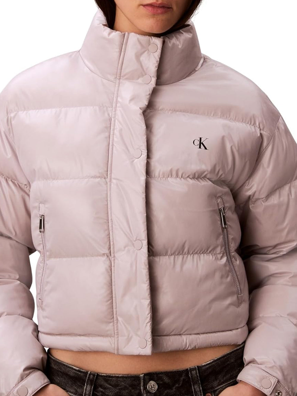 Calvin Klein Giubbino Donna Rosa pallido