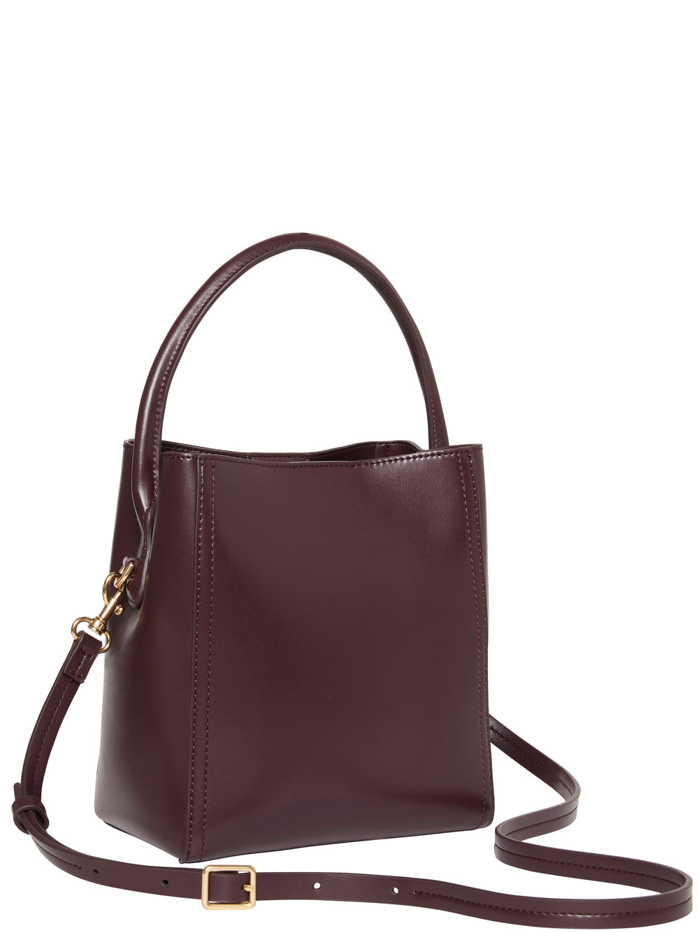Calvin Klein Zaino Donna Bucket With Strap Bordeaux