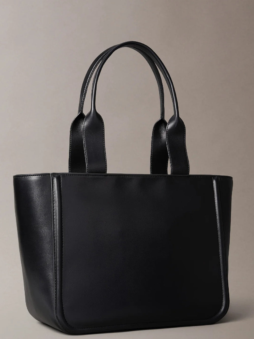 Calvin Klein Borsa a Mano Donna Bold Medium Tote Nero