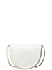 Calvin Klein Borsa a Mano Donna Bold Saddle Crosbody Bianco ottico