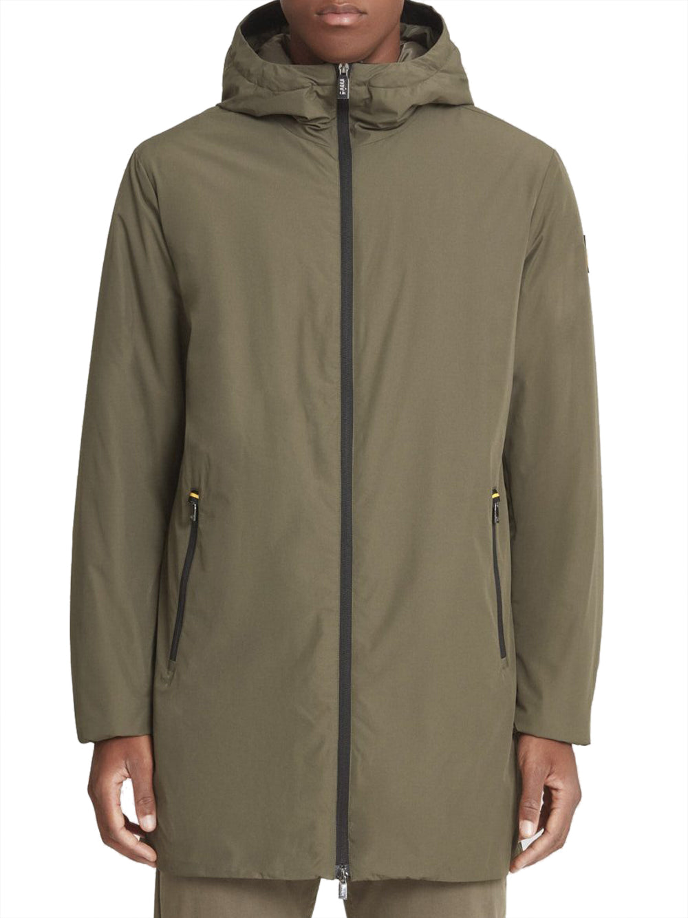 Ciesse Piumini Giubbino Uomo Hoodie Coat Olive Scuro