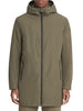 Ciesse Piumini Giubbino Uomo Hoodie Coat Olive Scuro