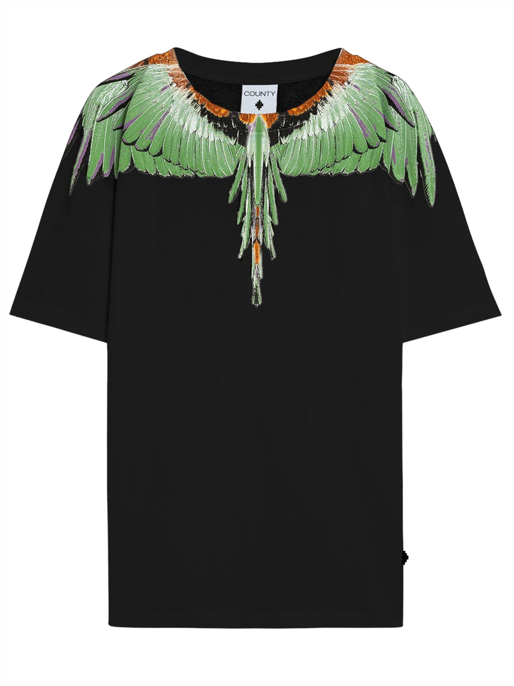 County of Milan T-shirt Uomo F5CAMATH027 Nero