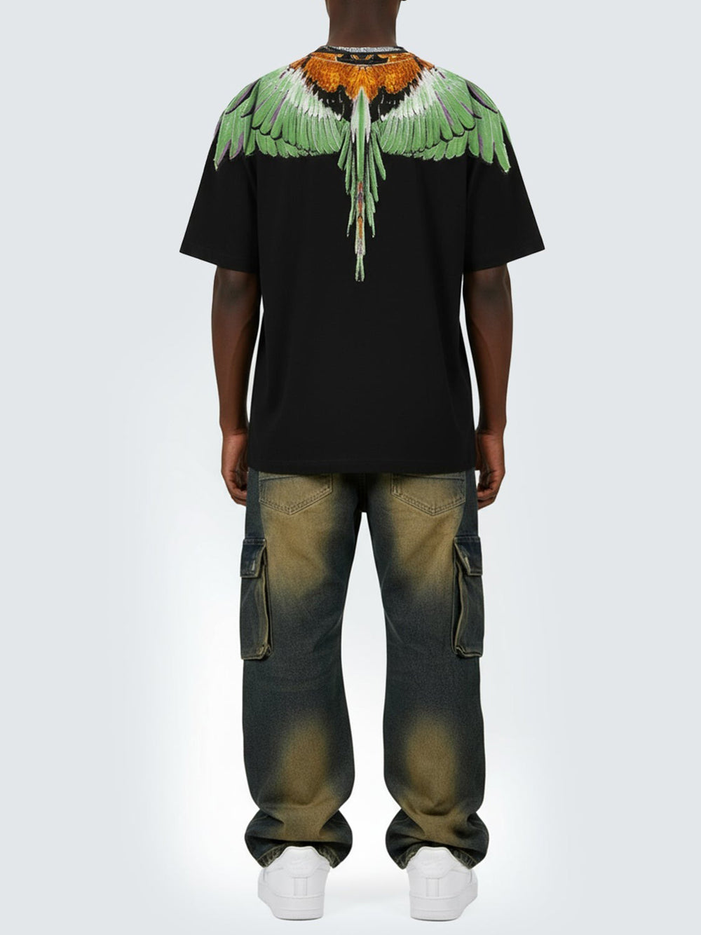 County of Milan T-shirt Uomo F5CAMATH027 Nero