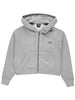 Dickies Felpa Cappuccio Donna Oakport Grigio