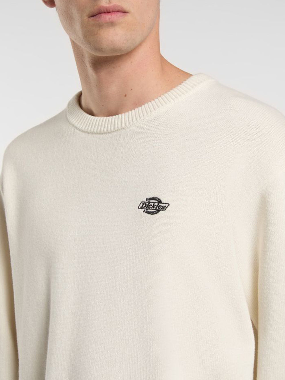 Dickies Felpa con Zip Uomo Bianco