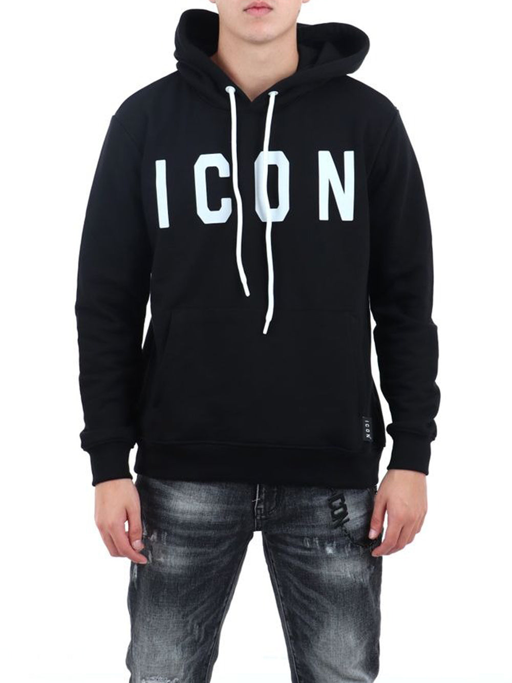 Nike Felpa Con Cappuccio Logo Basica Nero Uomo - Acquista online su Sportland