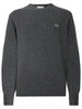 Lacoste Pullover Uomo Grigio Chine