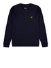 Lyle & Scott Felpa Girocollo Uomo Bordeaux