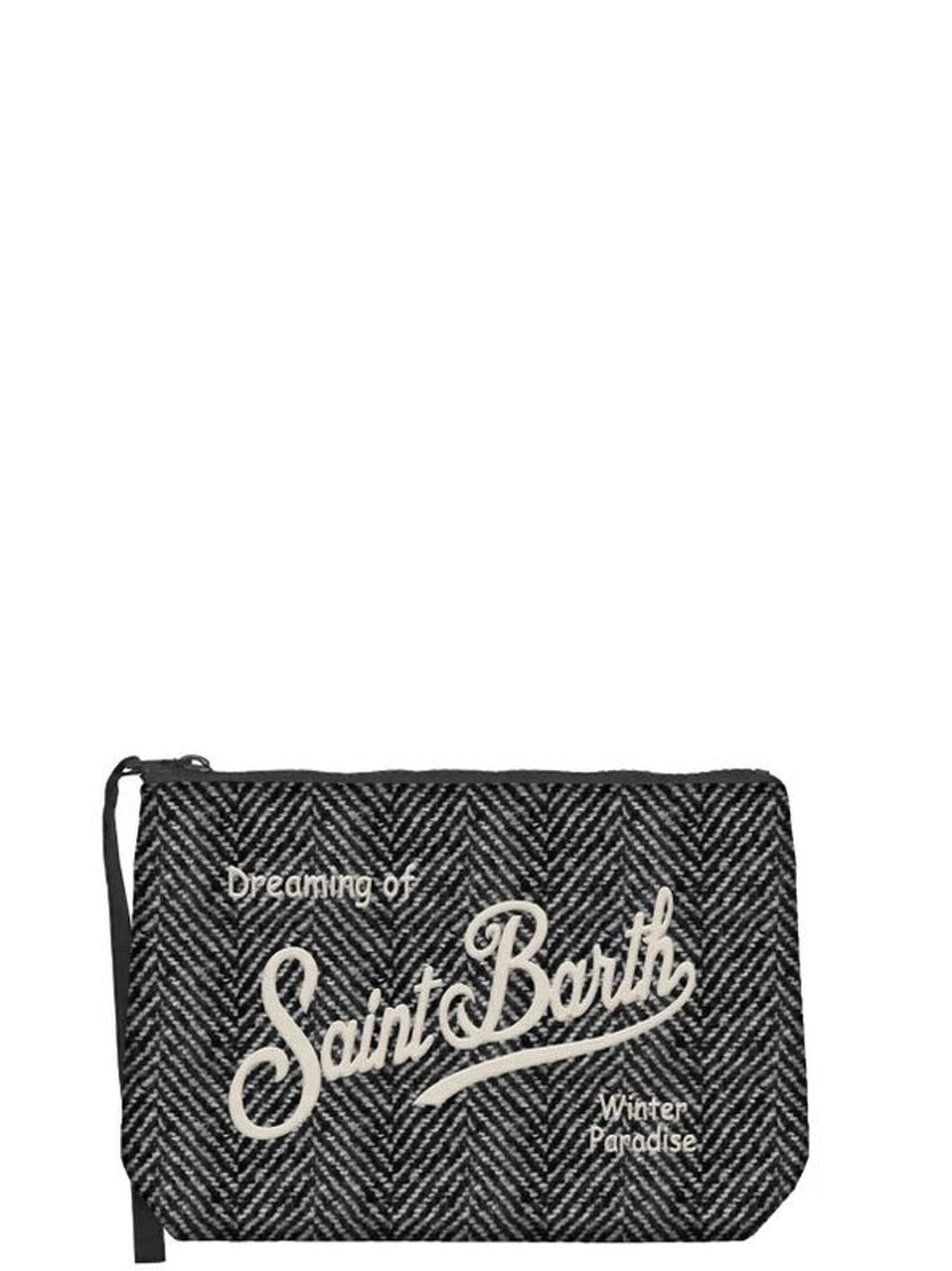 MC2 Saint Barth Borsa Pochette Unisex Aline W Nero