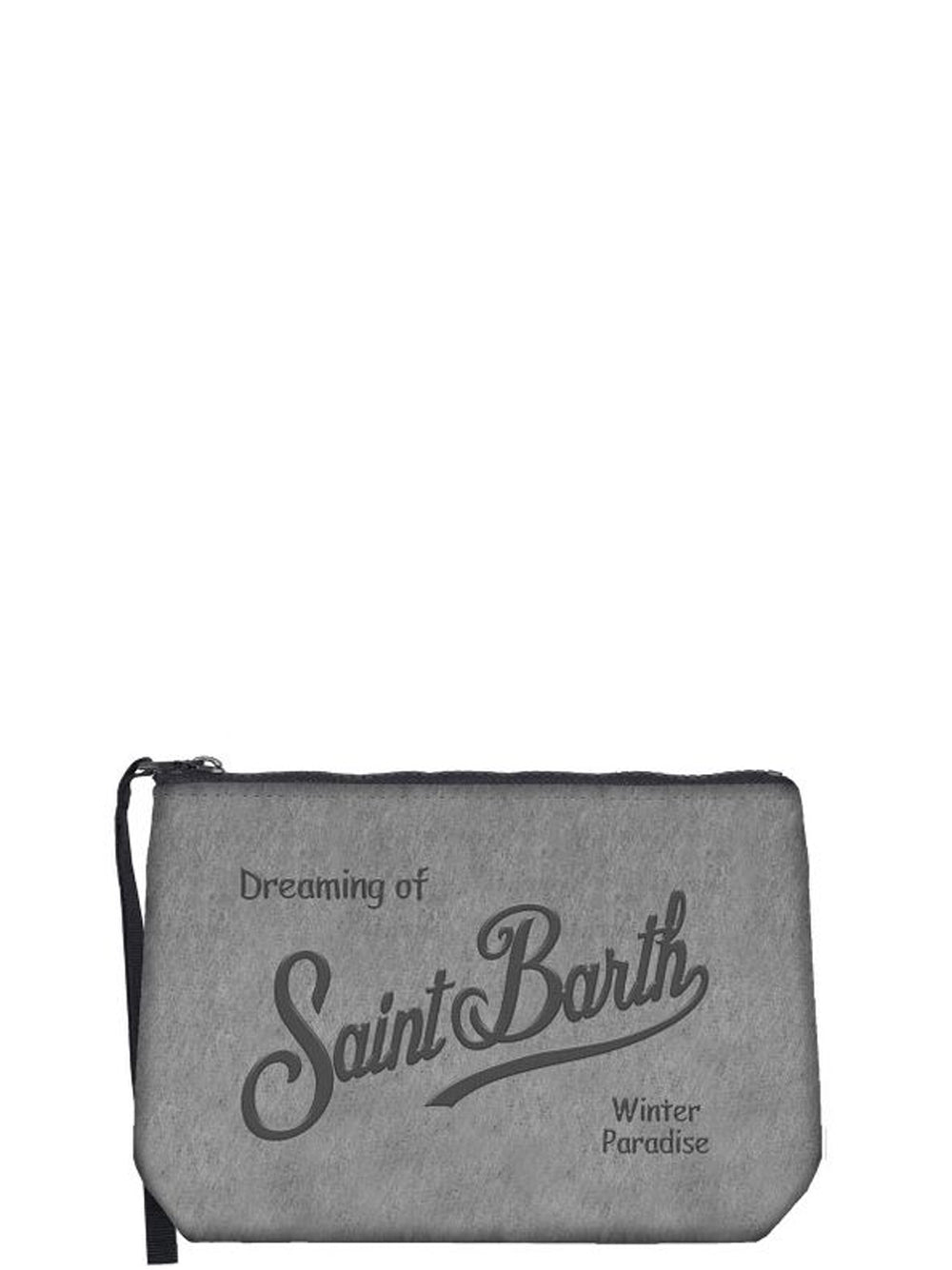 MC2 Saint Barth Borsa Pochette Unisex Aline Felt Grigio