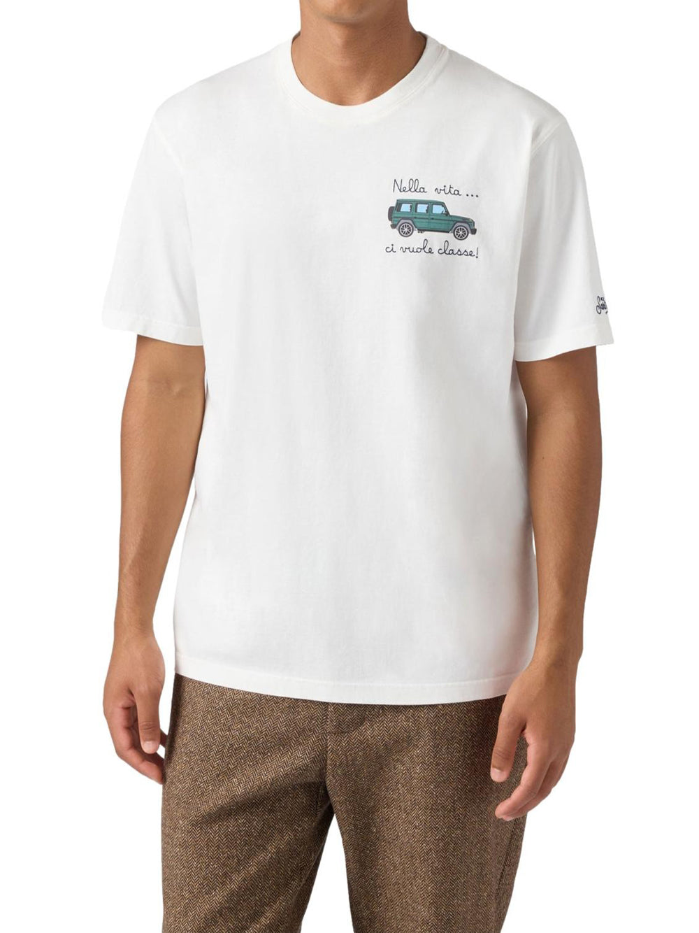 MC2 Saint Barth T-shirt Uomo Arnott Bianco