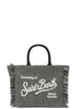MC2 Saint Barth Borsa a Mano Donna Colette Wool Nero