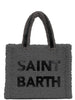 MC2 Saint Barth Borsa a Mano Donna Colette Teddy Bianco ottico