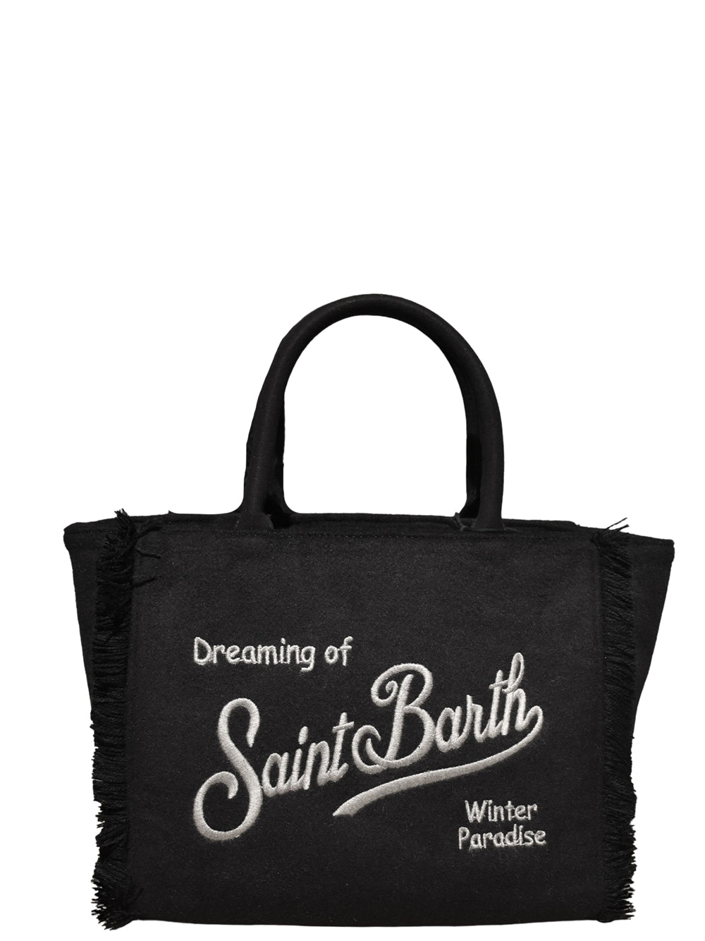 MC2 Saint Barth Borsa a Mano Donna Colette Felt Nero