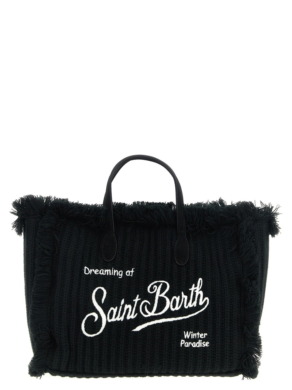 MC2 Saint Barth Borsa a Mano Donna Colette rib Nero