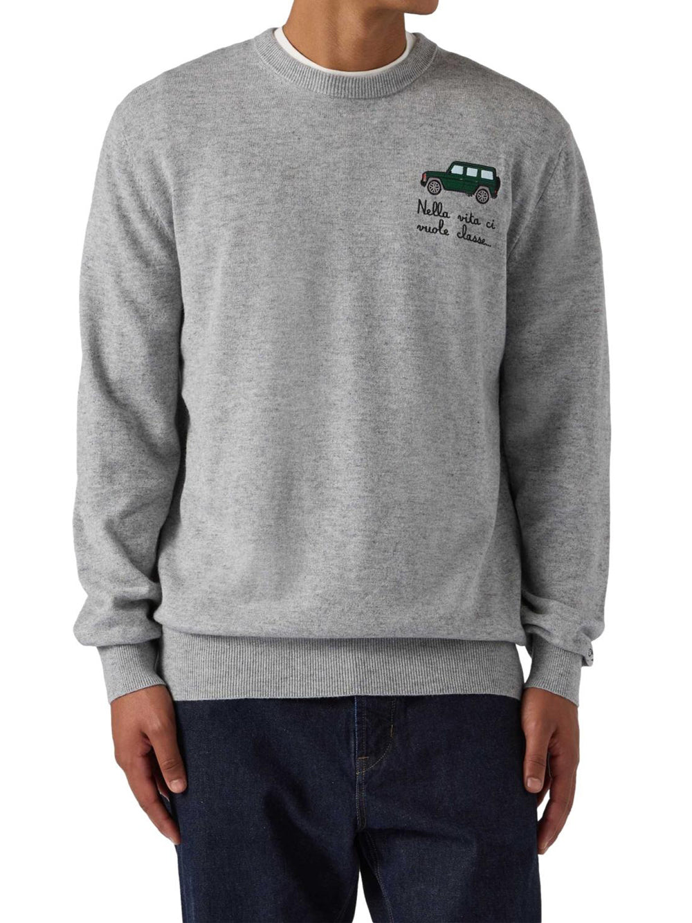 MC2 Saint Barth Maglia Uomo Heron Embry Grigio