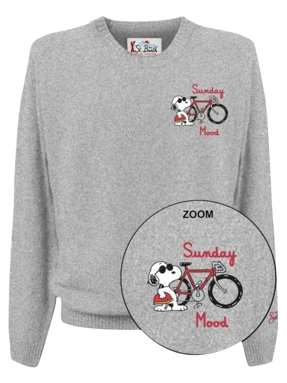 MC2 Saint Barth Maglia Uomo Heron Embry Grigio